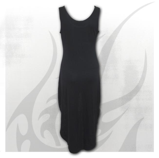 Fatal Attraction Black Low Hem Womens Dress-Womens Dresses-Scarlett Dawn