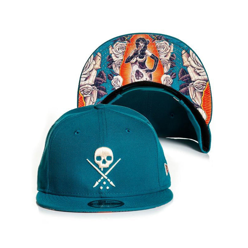 Femme Fatale Snapback Cap-Mens Beanies, Hats & Snapback Caps-Scarlett Dawn