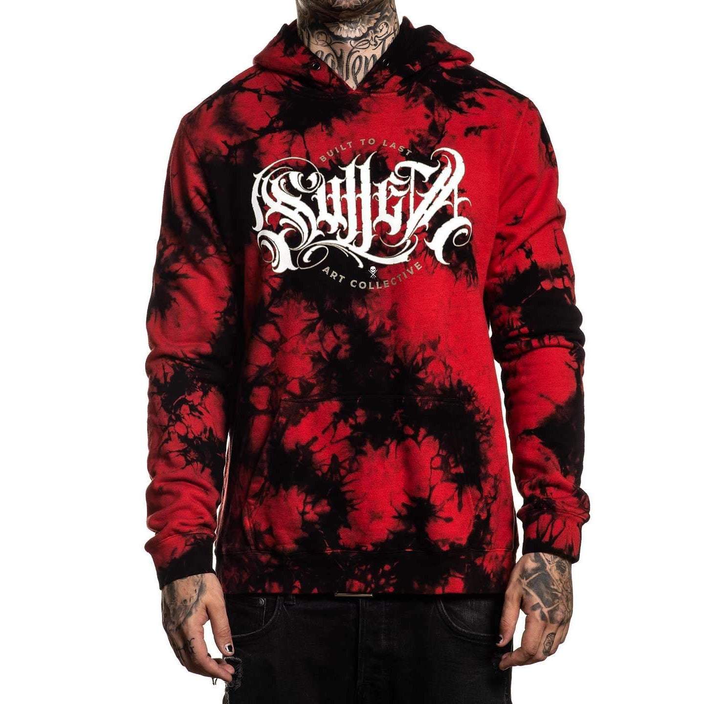 Flaks Mens Pullover Hoodie-Mens Jumpers, Hoodies & Long Sleeves-Scarlett Dawn