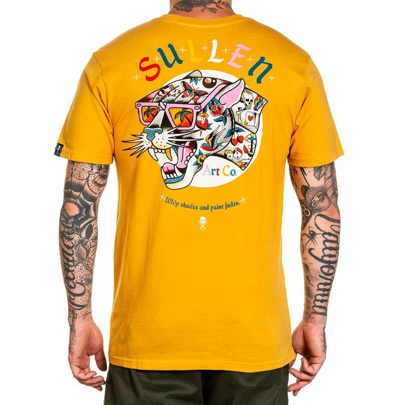 Flash Panther Premium Fit Mens T-Shirt-Mens T-Shirts & Tanks-Scarlett Dawn