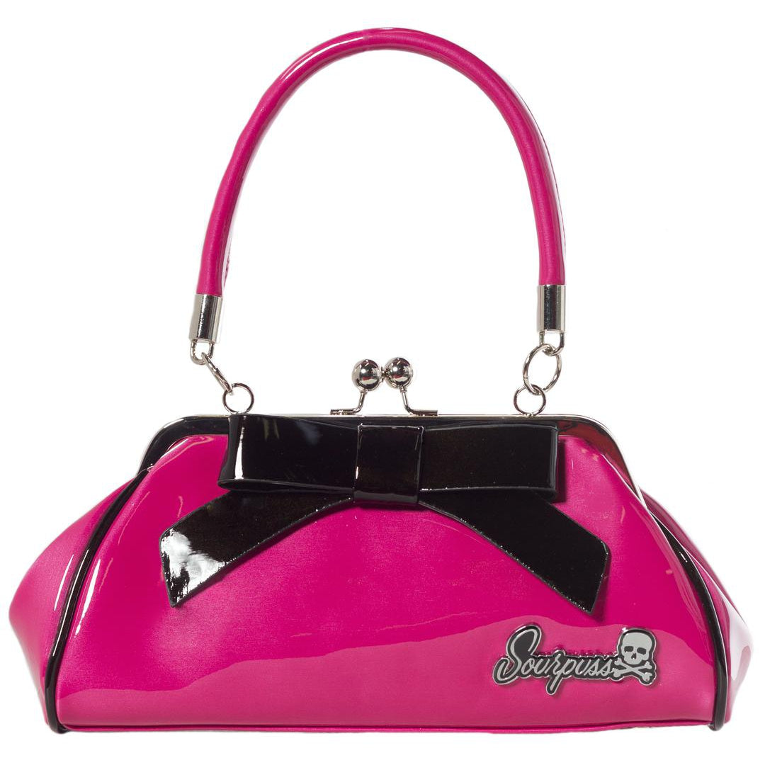 Floozy Pink Leopard Lining Purse-Womens Handbags, Purses & Wallets-Scarlett Dawn