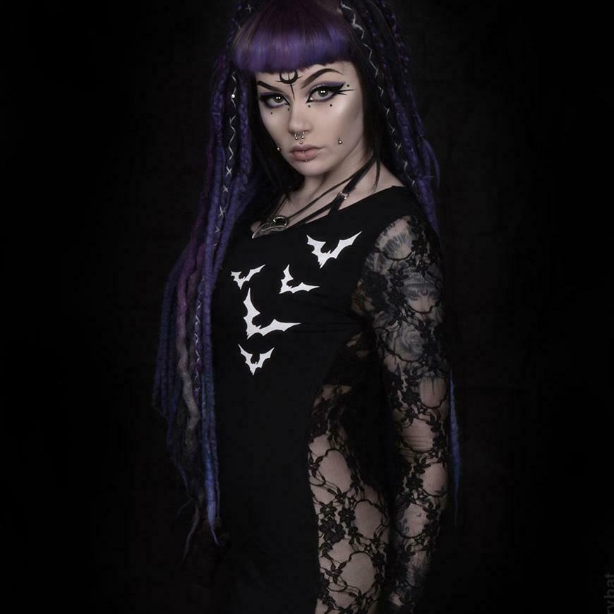 Flying Bats Kelly Lace Back Womens Long Sleeve Top-Womens Tops-Scarlett Dawn