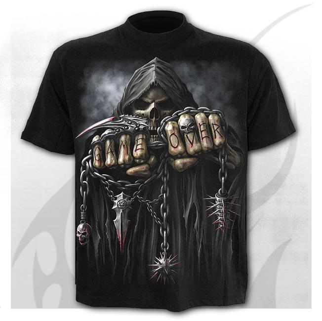 Game Over Boys T-Shirt-Baby, Toddler And Kids-Scarlett Dawn