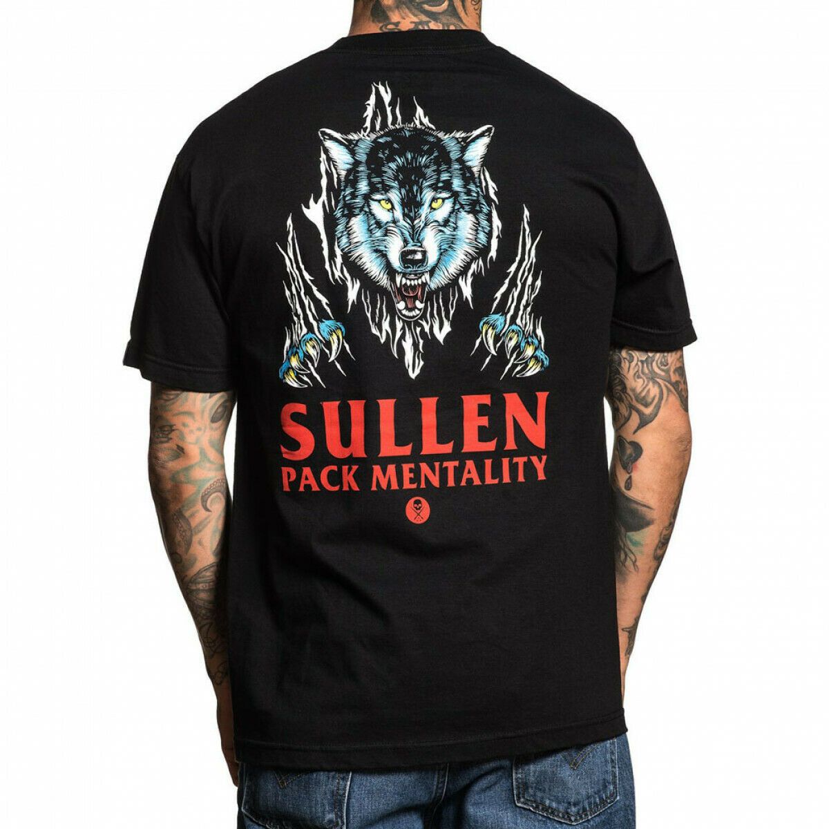 Garr Pack Mentality Standard Fit Mens T-Shirt-Mens T-Shirts & Tanks-Scarlett Dawn