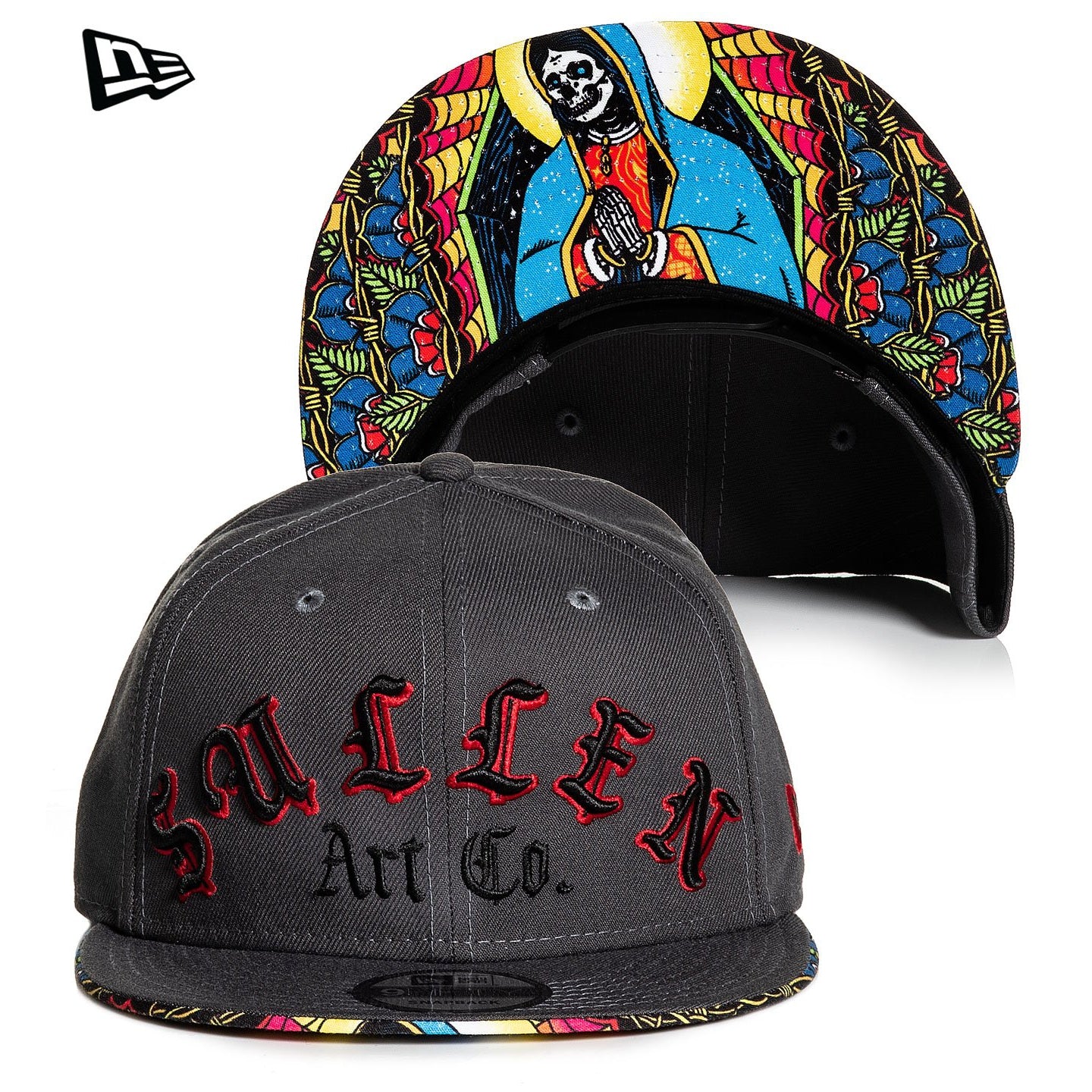 Ghosts New Era Snapback Cap-Mens Beanies, Hats & Snapback Caps-Scarlett Dawn