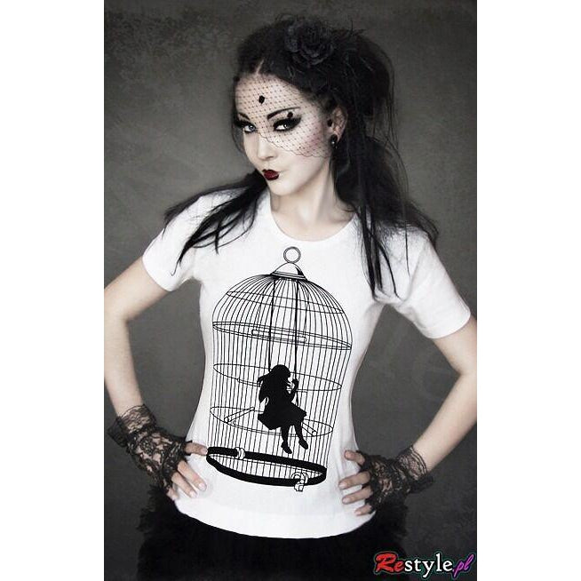 Girl In A Cage Womens Top-Womens Tops-Scarlett Dawn