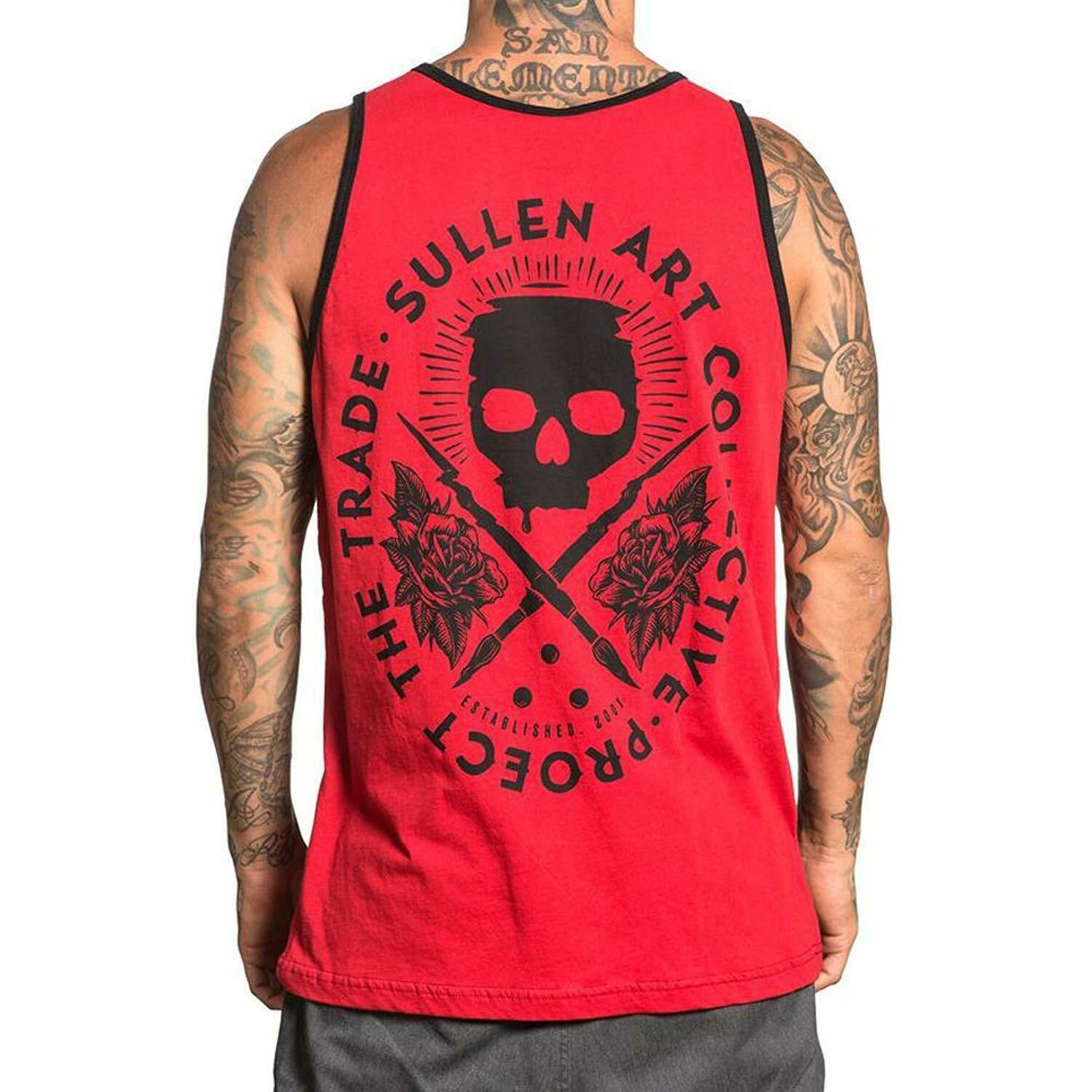 Glitch Premium Fit Mens Tank-Mens T-Shirts & Tanks-Scarlett Dawn