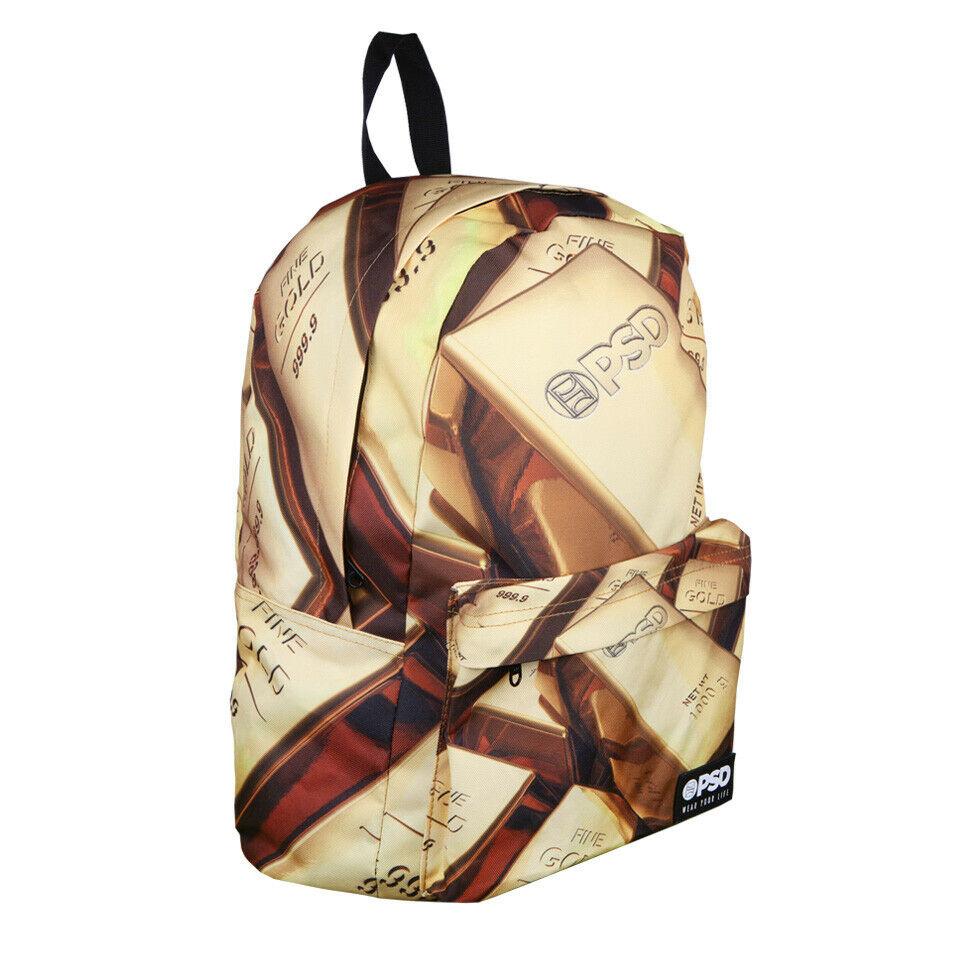 Gold Bar Backpack-Mens Bags & Wallets-Scarlett Dawn