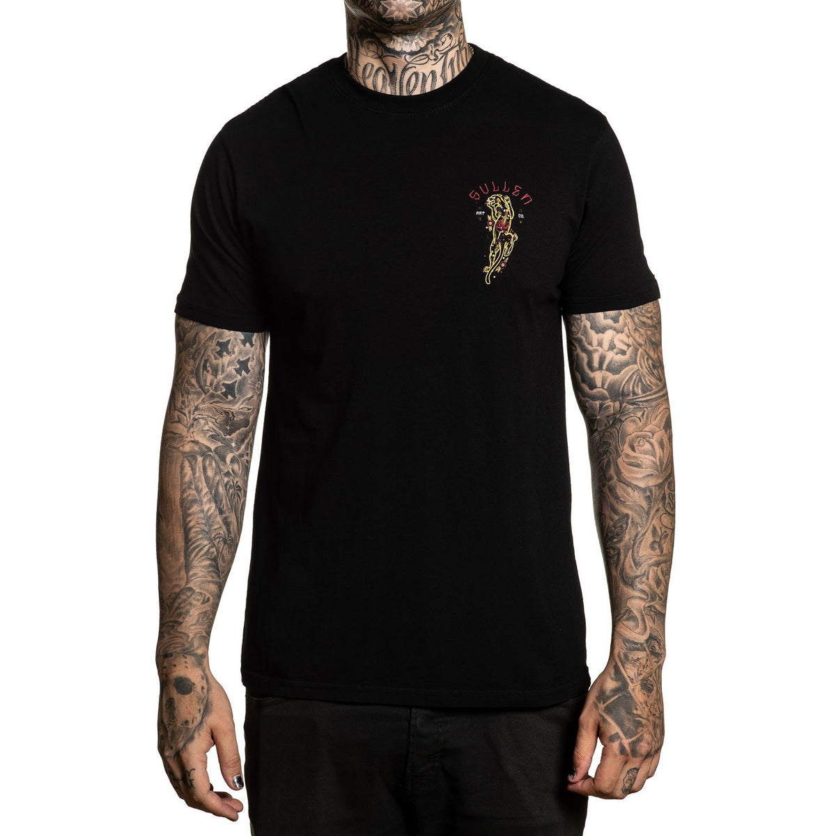 Golden Panther Premium Fit Mens T-Shirt-Mens T-Shirts &amp; Tanks-Scarlett Dawn