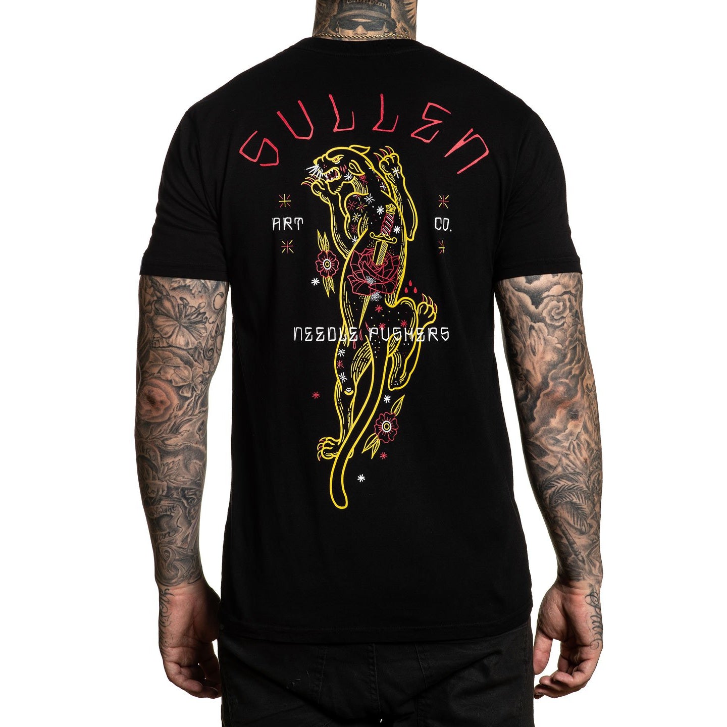 Golden Panther Premium Fit Mens T-Shirt-Mens T-Shirts & Tanks-Scarlett Dawn