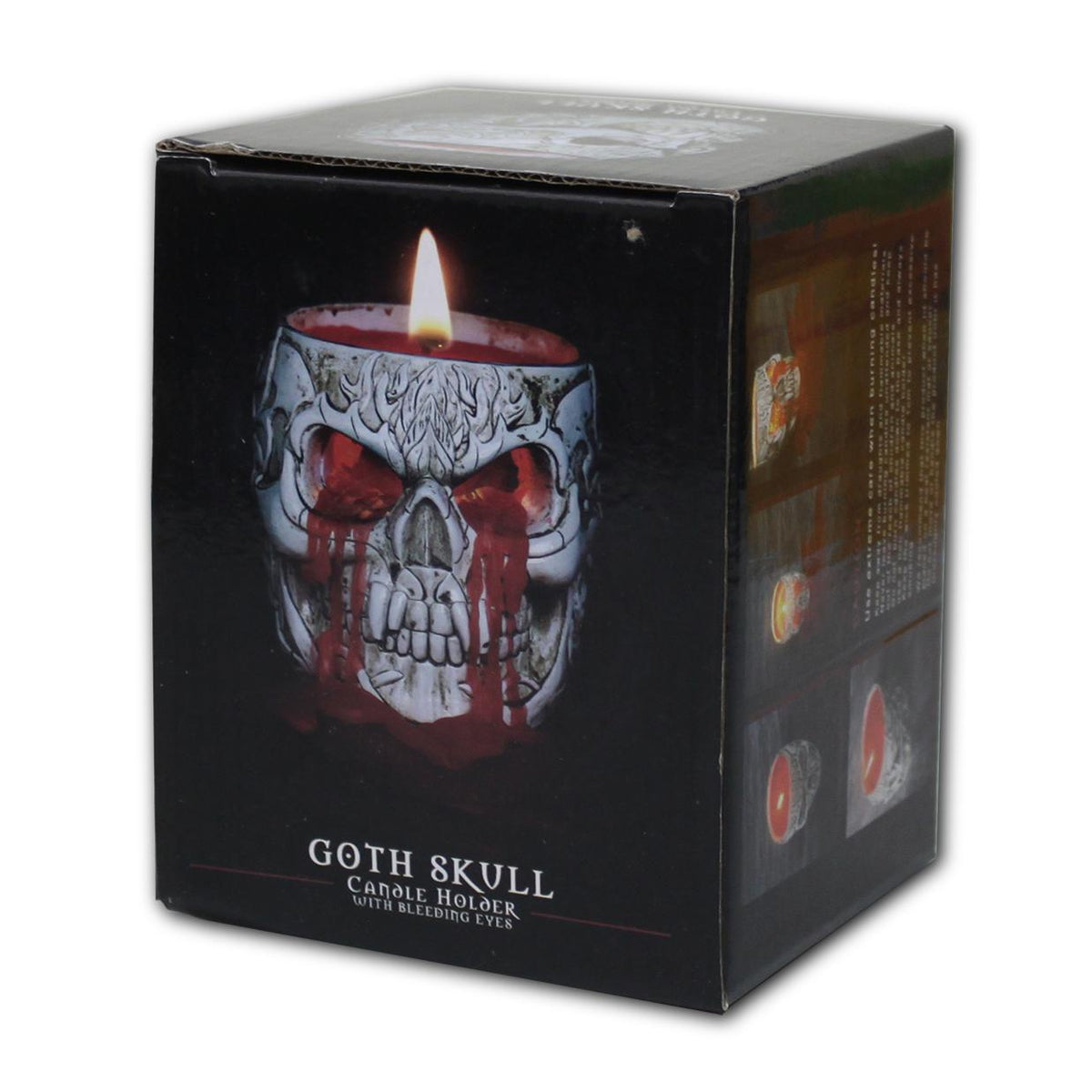 Goth Skull Candle-Candles-Scarlett Dawn