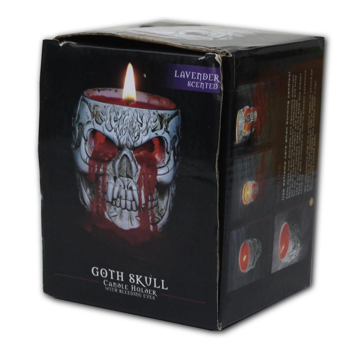 Goth Skull Scented Candle-Candles-Scarlett Dawn