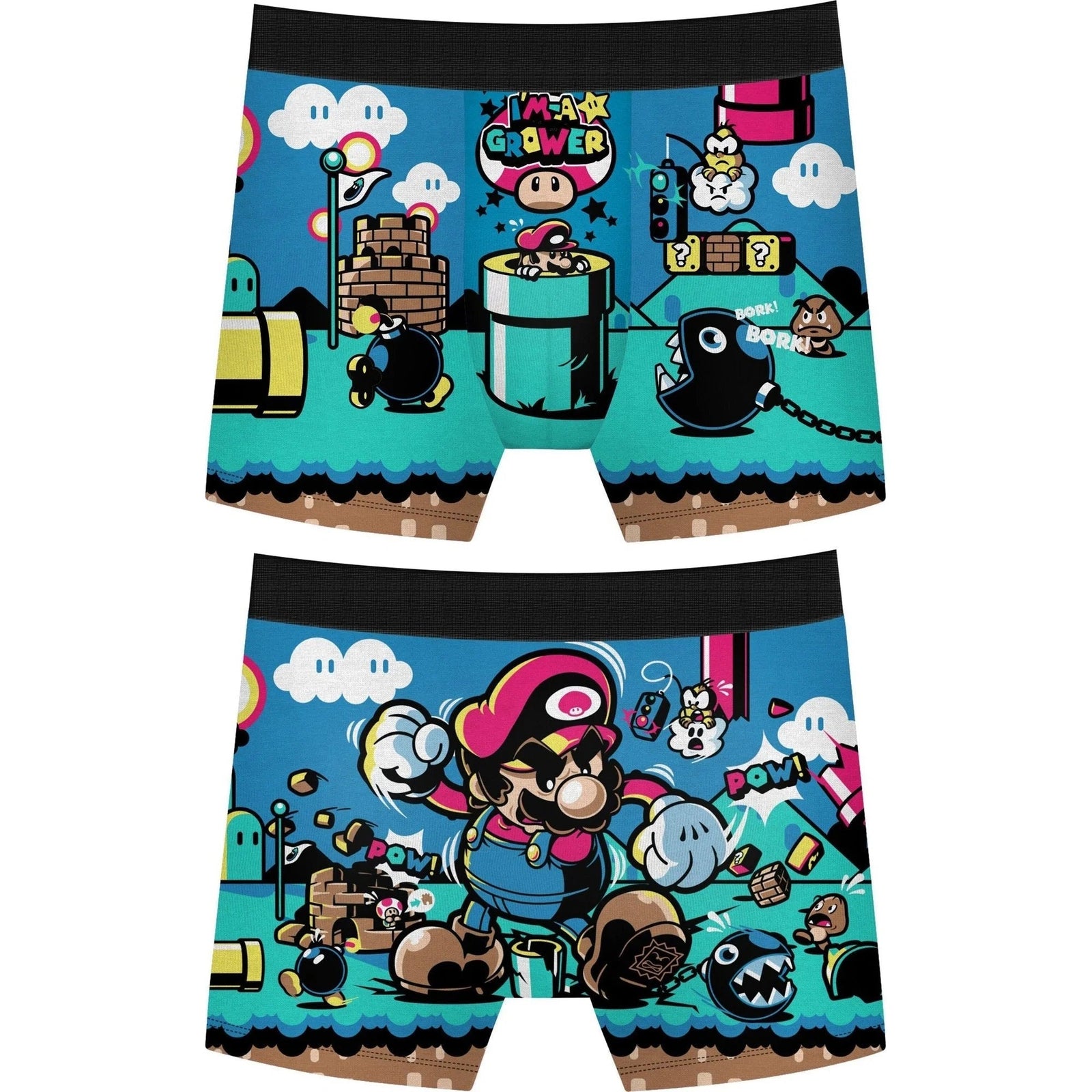 Grower 2 Mens Boxer Briefs-Mens Underwear-Scarlett Dawn