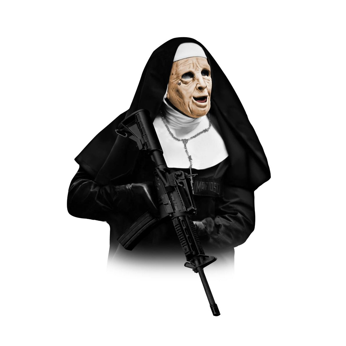 Gunpoint Black Mens T-Shirt-Mens T-Shirts & Tanks-Scarlett Dawn