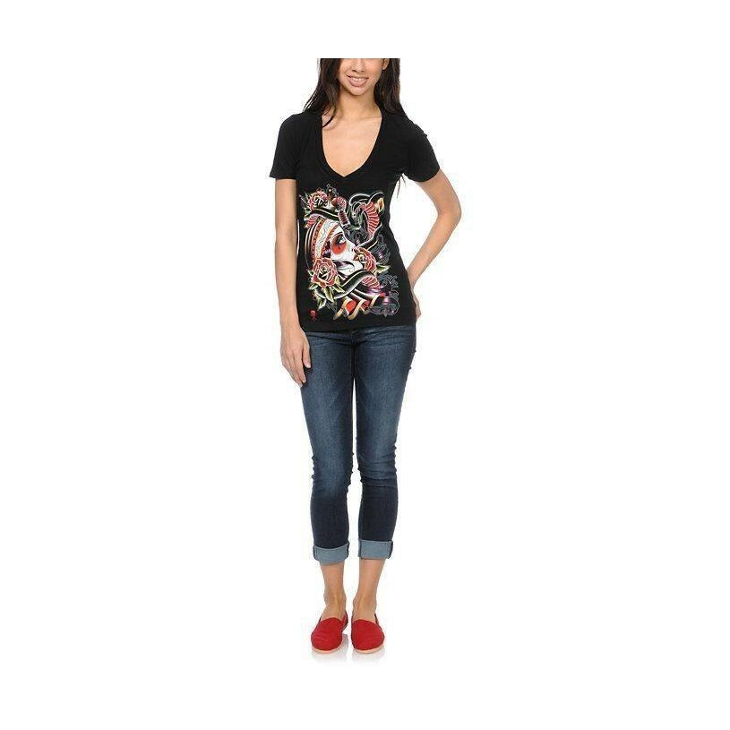 Gypsy V-Neck Top-Womens Tops-Scarlett Dawn