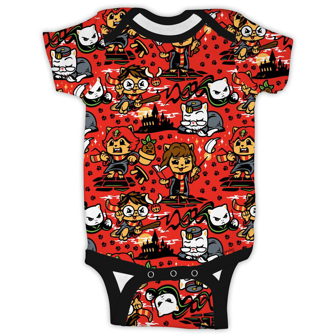 Hairy Pawter Baby Romper-Baby, Toddler And Kids-Scarlett Dawn