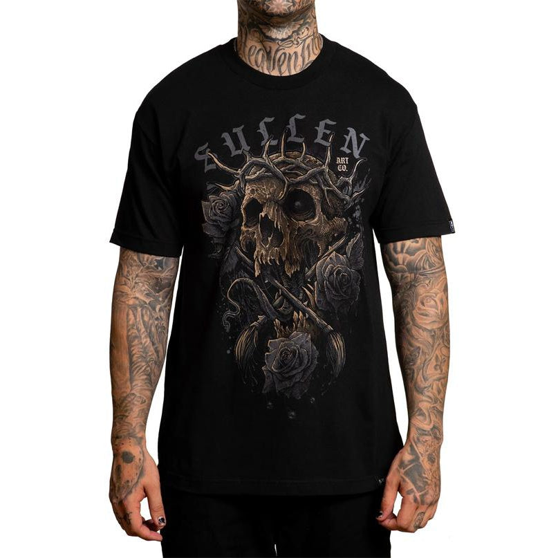 Haldik Badge Standard Fit Mens T-Shirt-Mens T-Shirts & Tanks-Scarlett Dawn