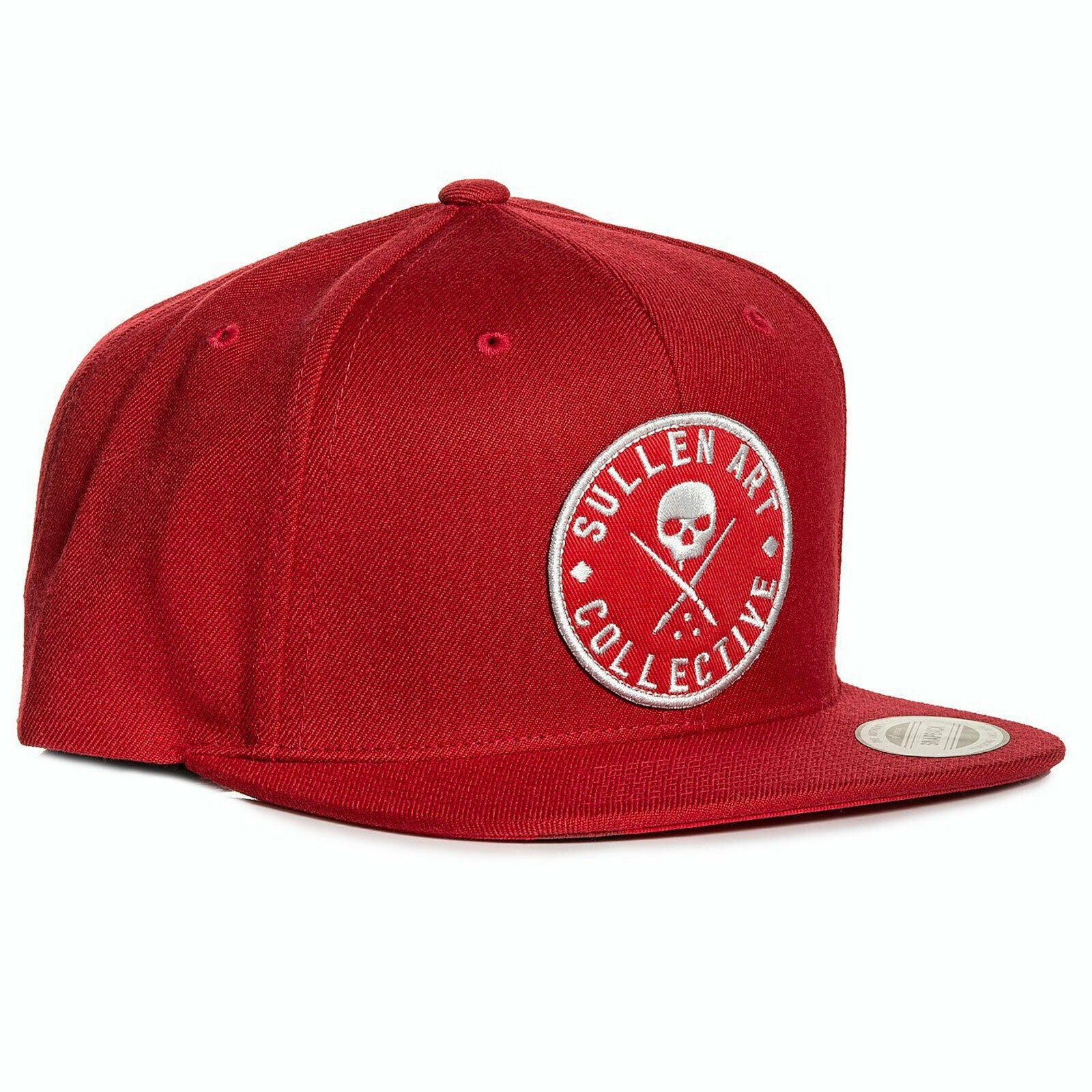 Hallmark Red Snapback Cap-Mens Beanies, Hats & Snapback Caps-Scarlett Dawn