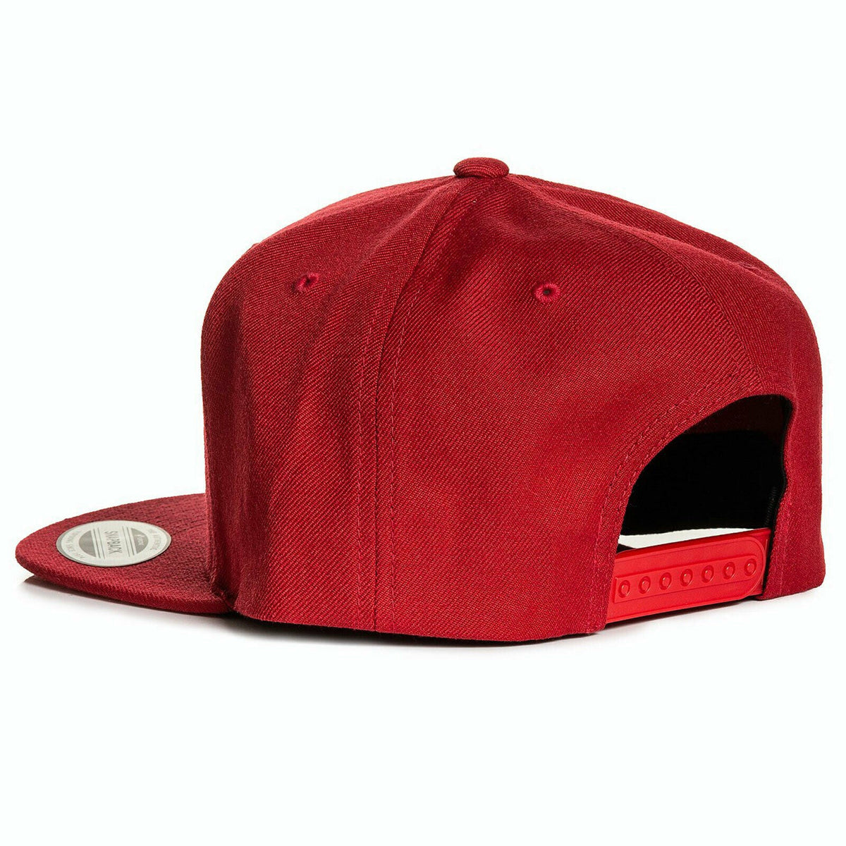 Hallmark Red Snapback Cap-Mens Beanies, Hats &amp; Snapback Caps-Scarlett Dawn