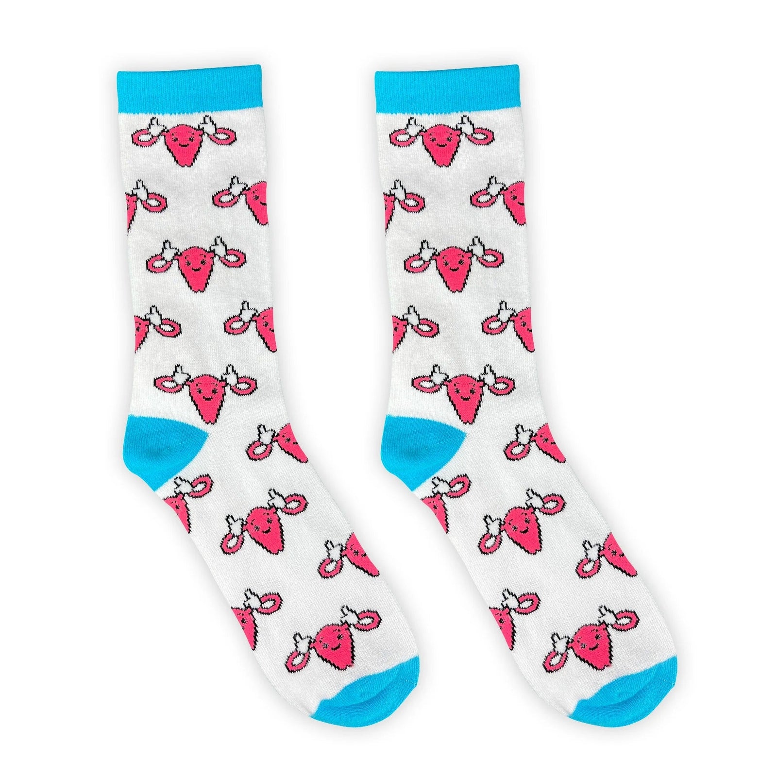 Hands Off Crew Socks-Womens Socks-Scarlett Dawn