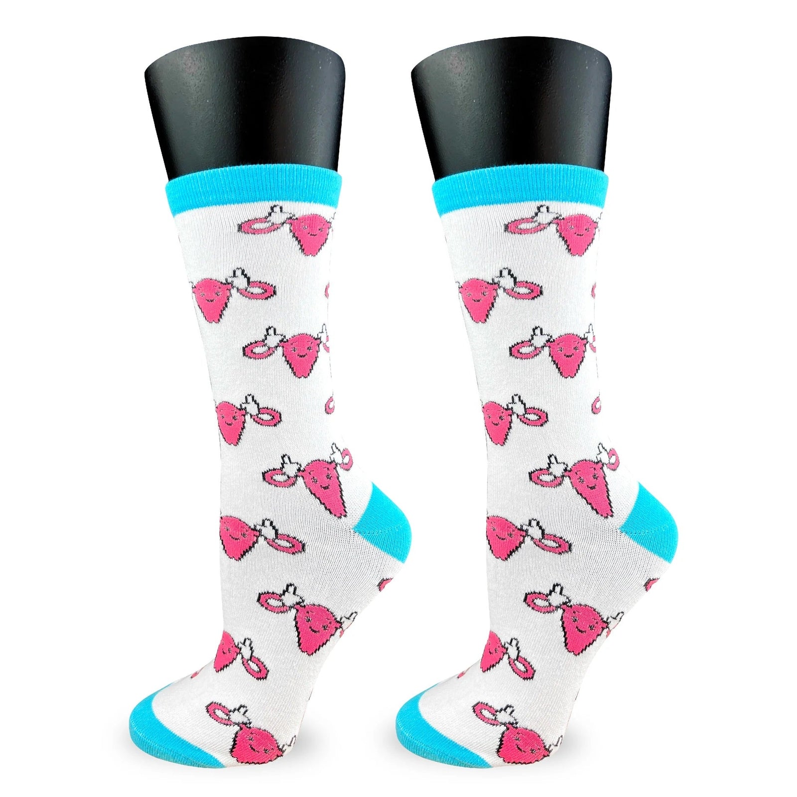 Hands Off Crew Socks-Womens Socks-Scarlett Dawn