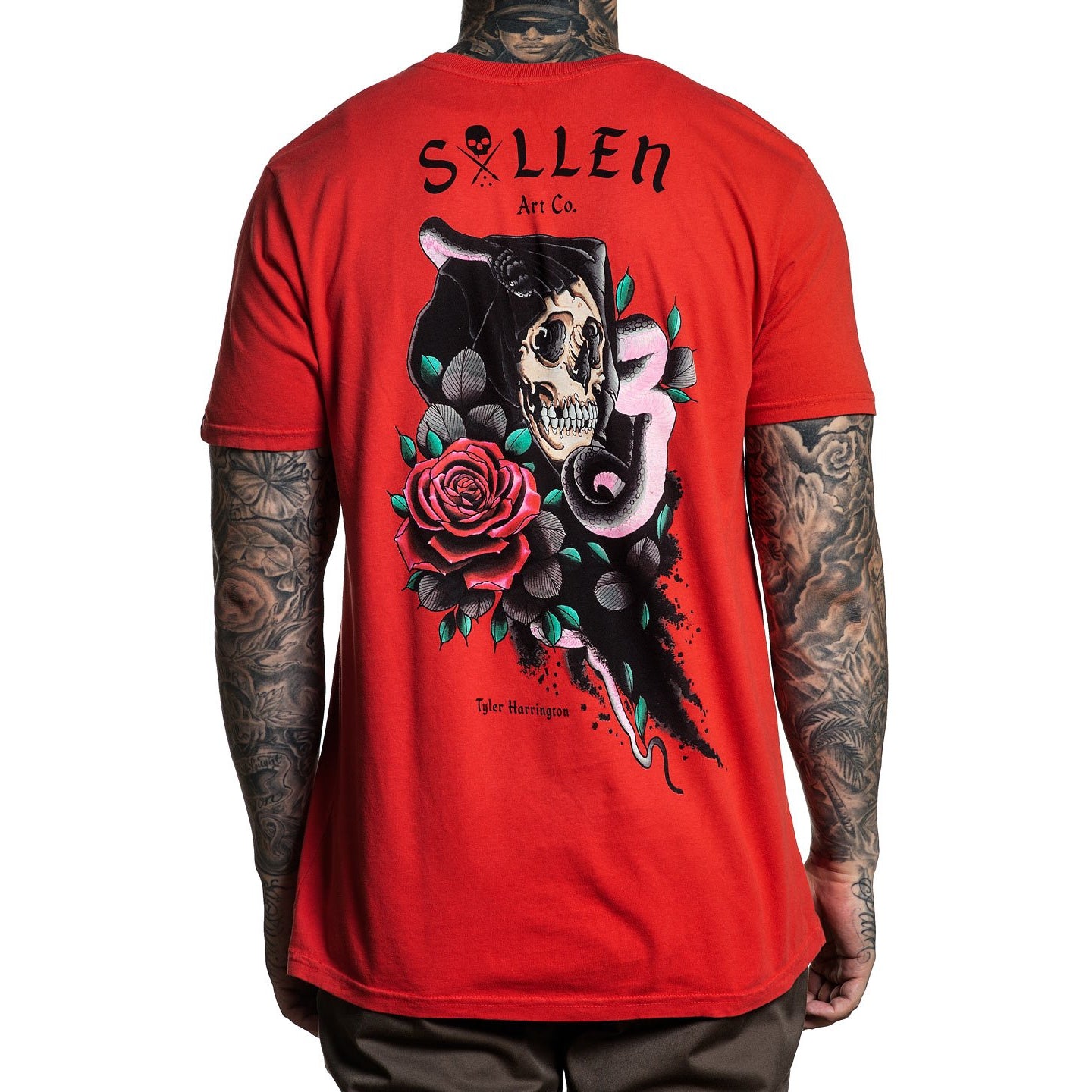 Harrington Premium Fit Mens T-Shirt-Mens T-Shirts & Tanks-Scarlett Dawn