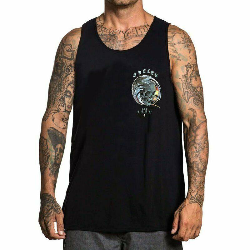 Heinz Skull Standard Fit Mens Tank-Mens T-Shirts & Tanks-Scarlett Dawn