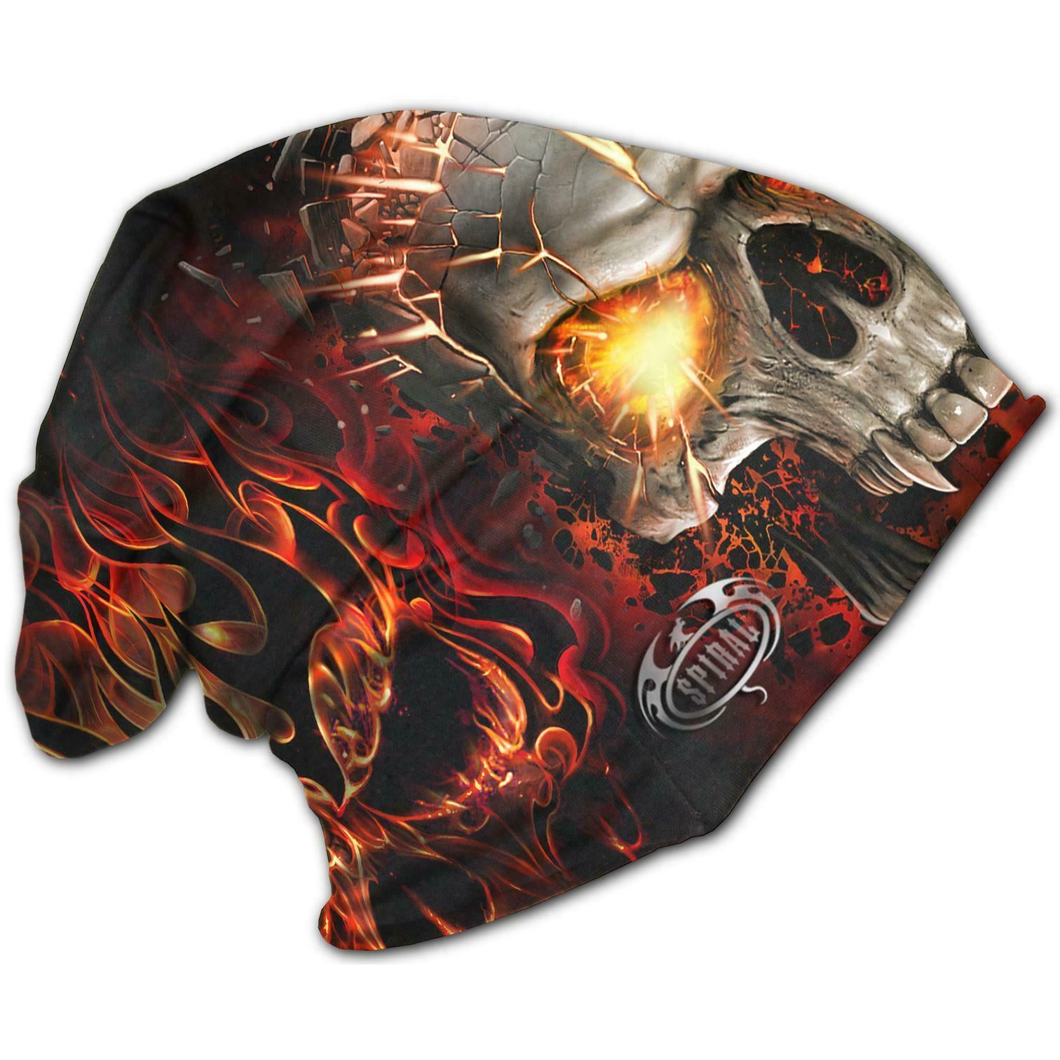 Hell Blast Mens Beanie-Mens Beanies, Hats & Snapback Caps-Scarlett Dawn