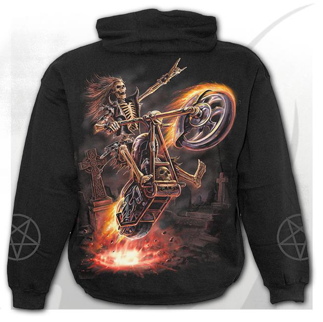 Hell Rider Boys Hoodie-Baby, Toddler And Kids-Scarlett Dawn