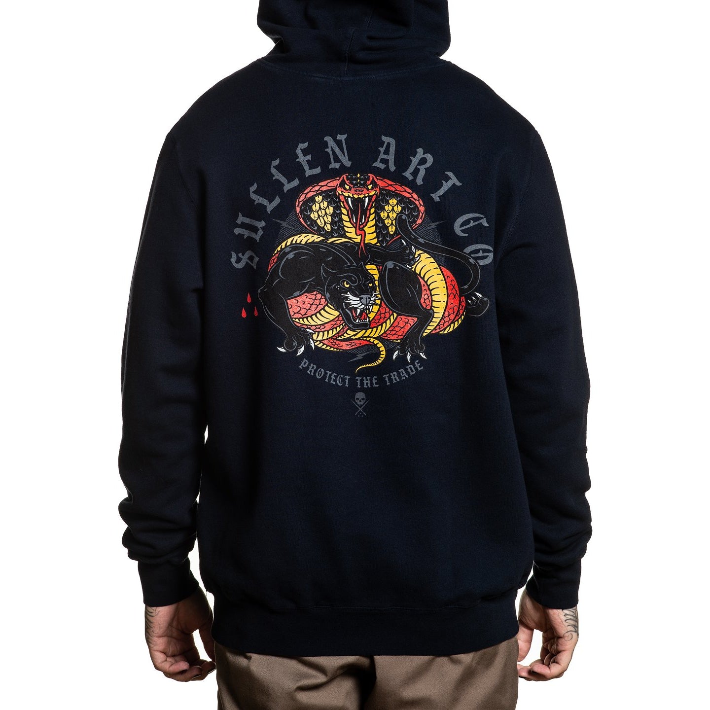 Hold Still Mens Pullover Hoodie-Mens Jumpers, Hoodies & Long Sleeves-Scarlett Dawn