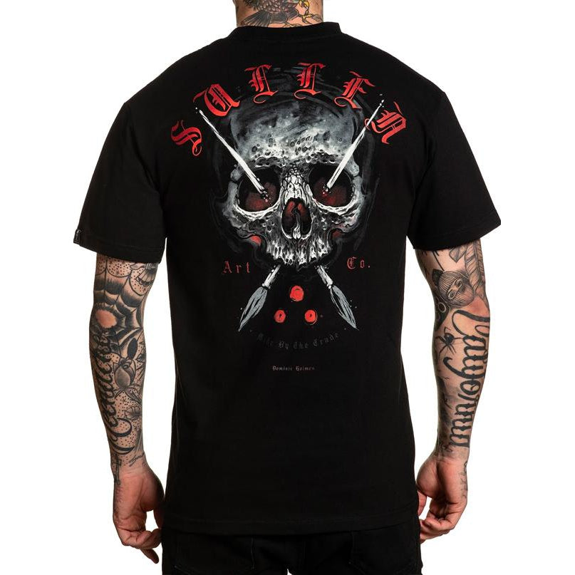 Holmes Badge Standard Fit Mens T-Shirt-Mens T-Shirts & Tanks-Scarlett Dawn