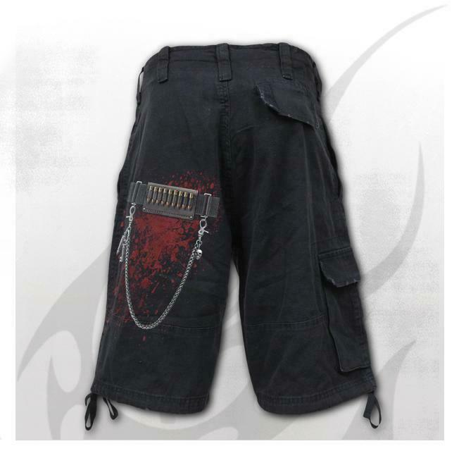 Holster Mens Vintage Cargo Shorts-Mens Shorts & Pants-Scarlett Dawn