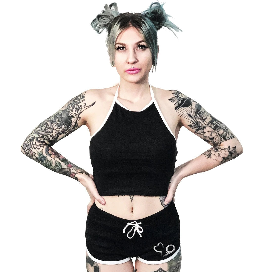 Hurt Me Dolphin Hot Shorts-Womens Shorts & Skirts-Scarlett Dawn