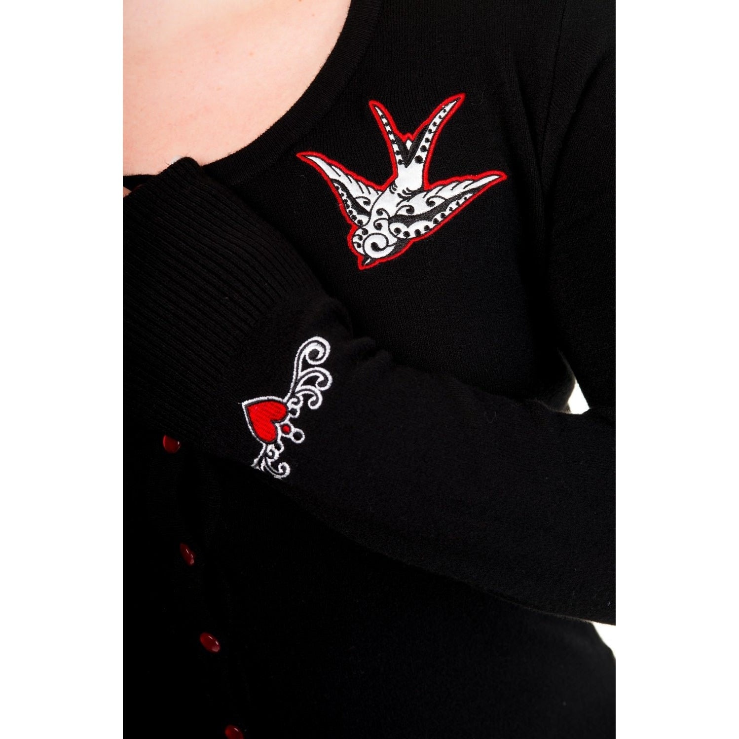Hybrid Swallows Cardigan-Womens Cardigans-Scarlett Dawn