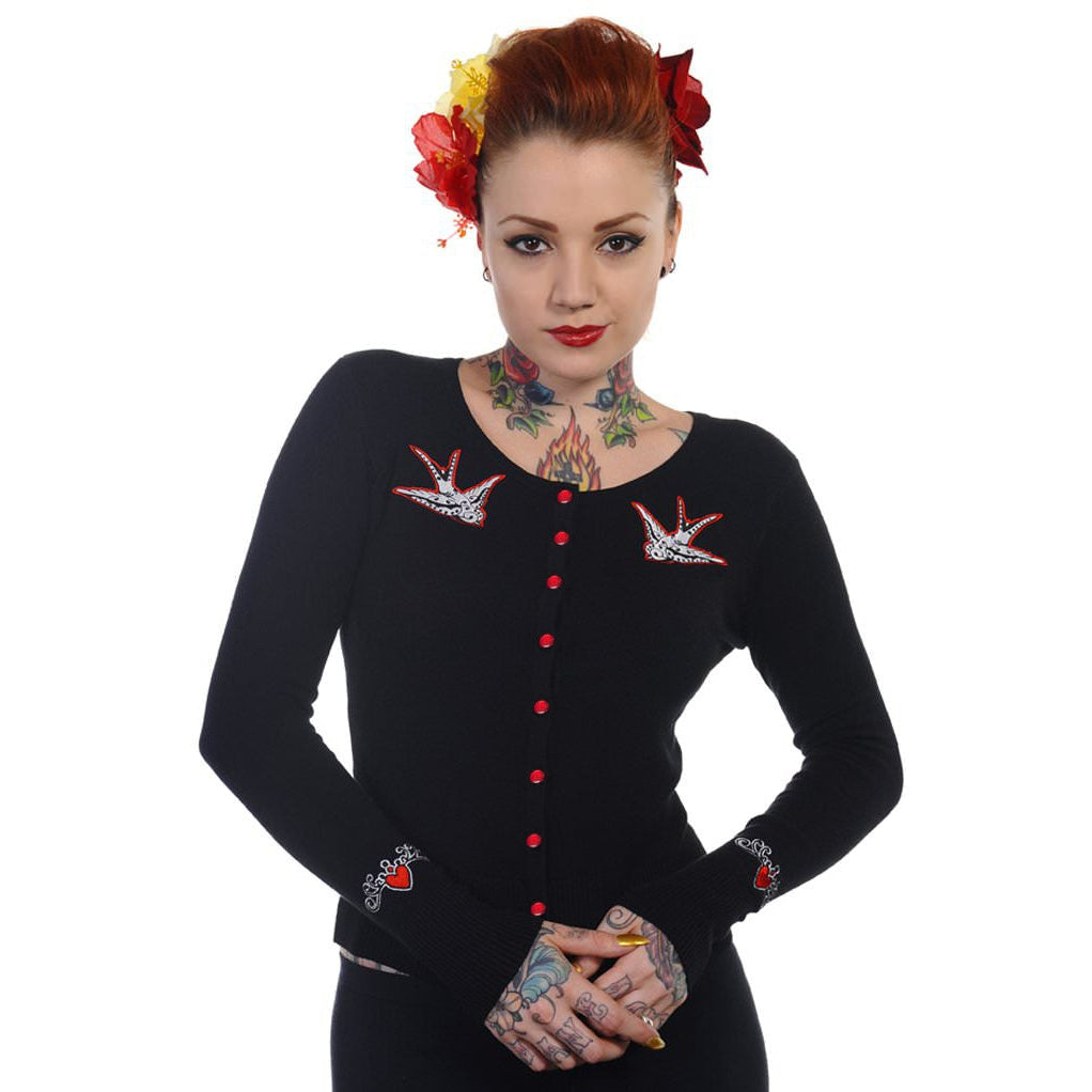 Hybrid Swallows Cardigan-Womens Cardigans-Scarlett Dawn