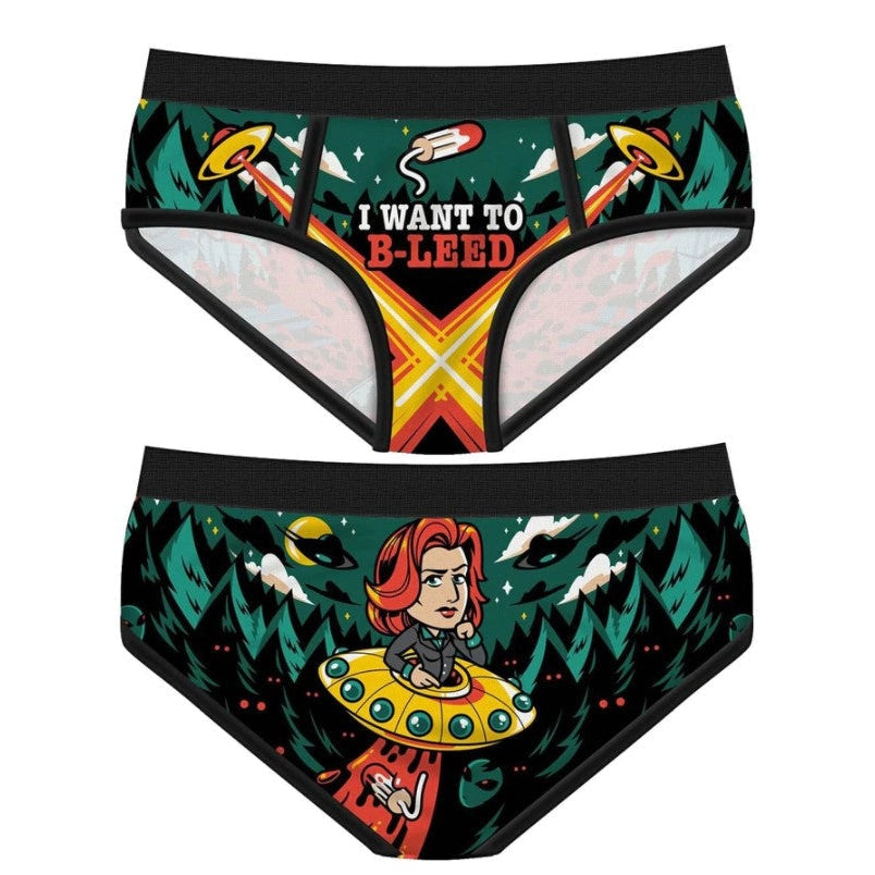 I want to B-LEED Period Panties-Womens Underwear-Scarlett Dawn
