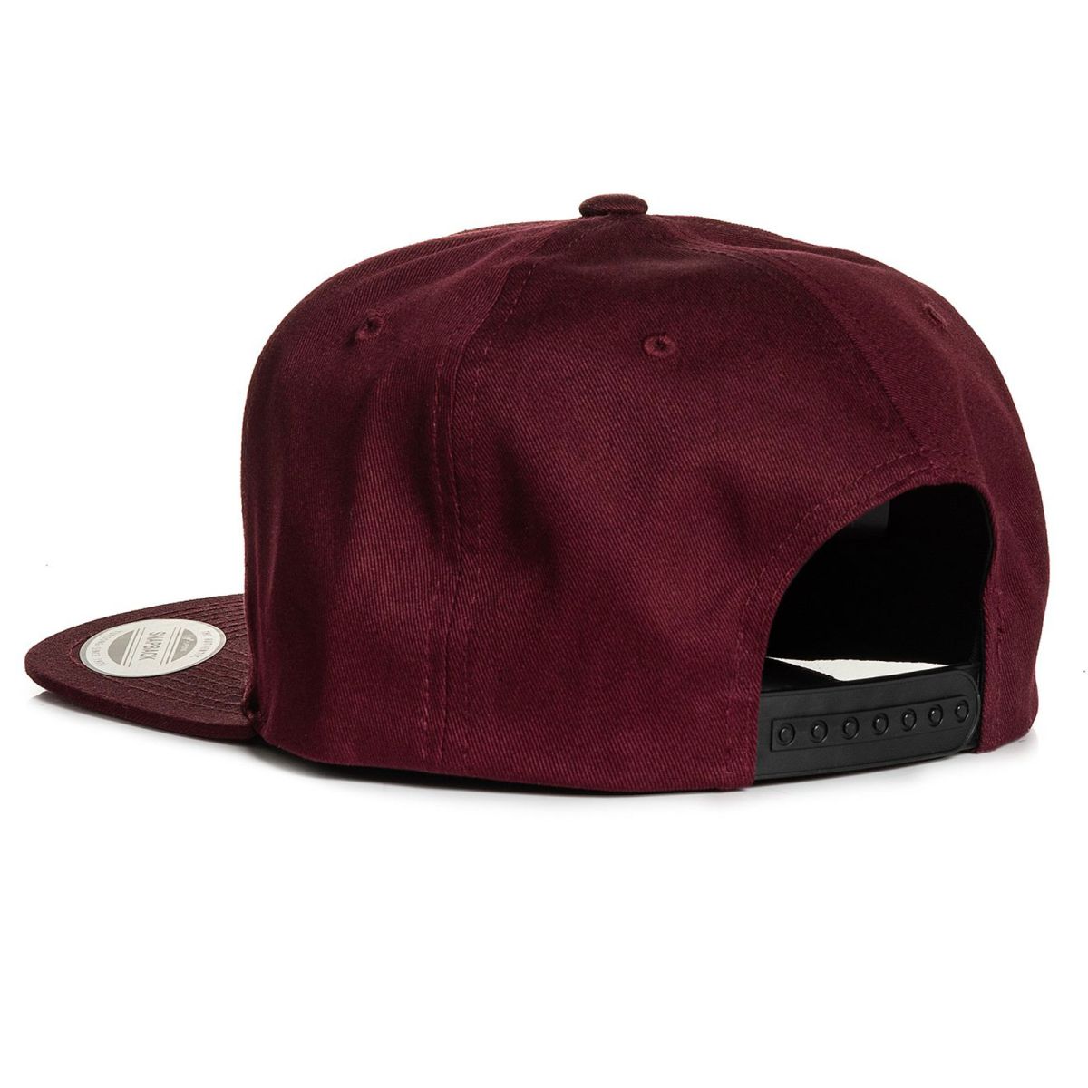 Industry Port Red Snapback Cap-Mens Beanies, Hats &amp; Snapback Caps-Scarlett Dawn