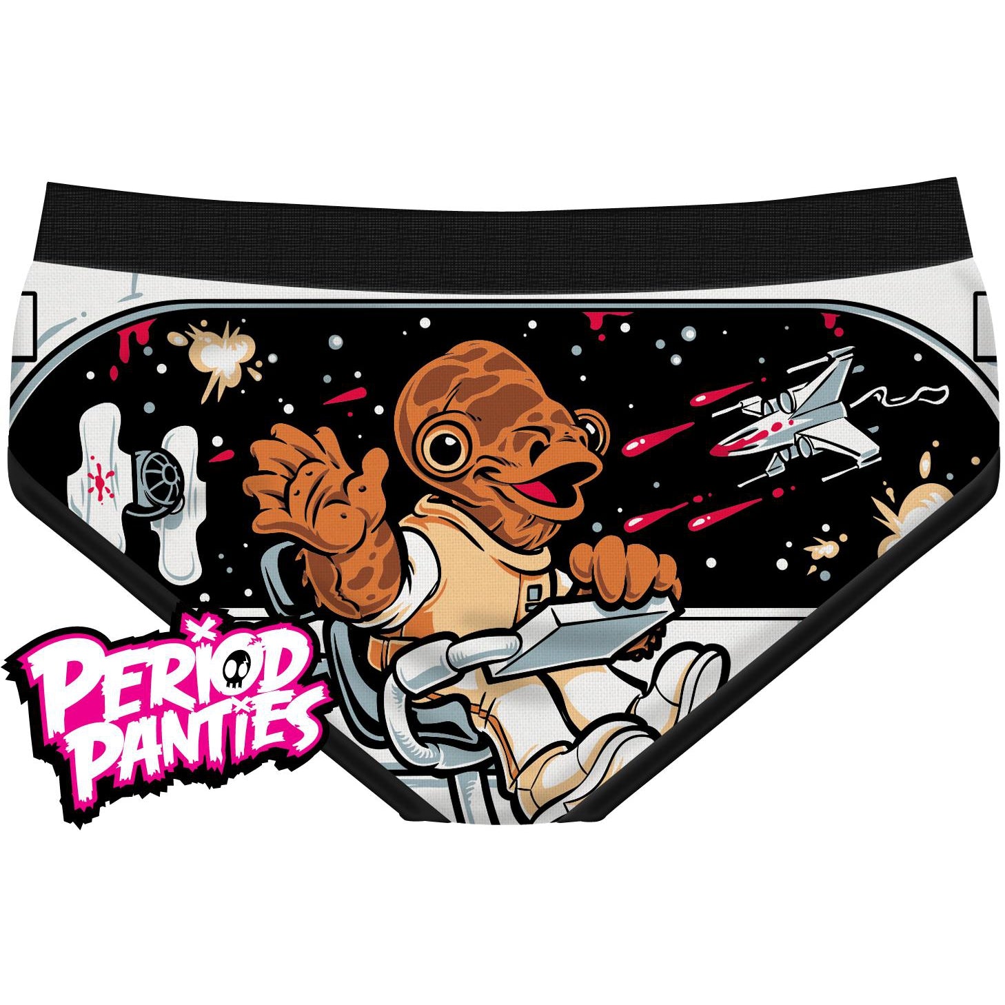 Its A Cramp Period Panties-Womens Underwear-Scarlett Dawn