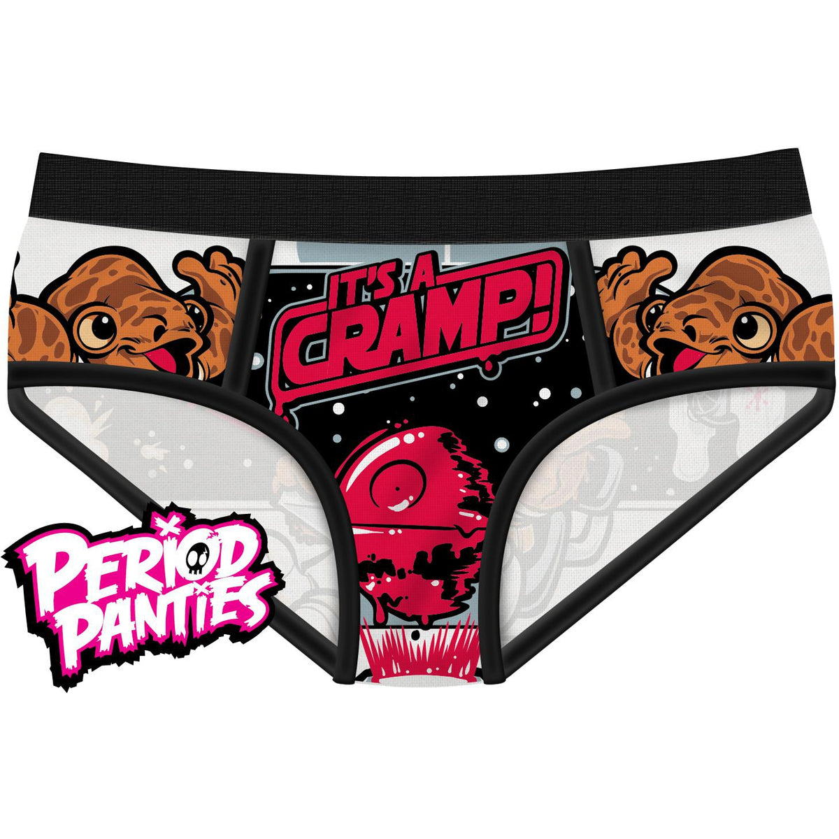 Its A Cramp Period Panties-Womens Underwear-Scarlett Dawn