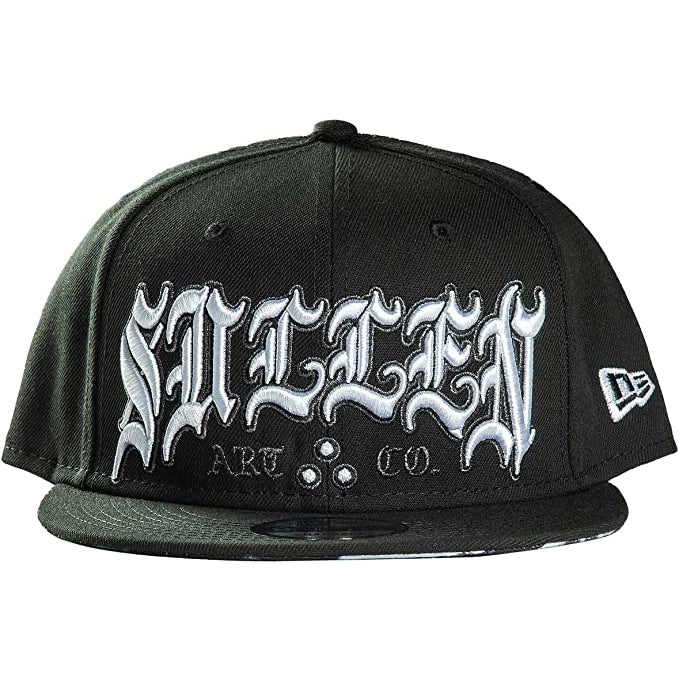 Ivano Skull Snapback Cap-Mens Beanies, Hats & Snapback Caps-Scarlett Dawn