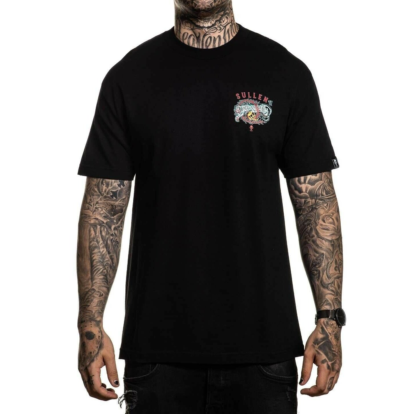 Jade Tiger Standard Fit Mens T-Shirt-Mens T-Shirts & Tanks-Scarlett Dawn