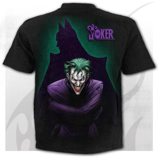 Joker Freak Black Mens T-Shirt-Mens T-Shirts & Tanks-Scarlett Dawn