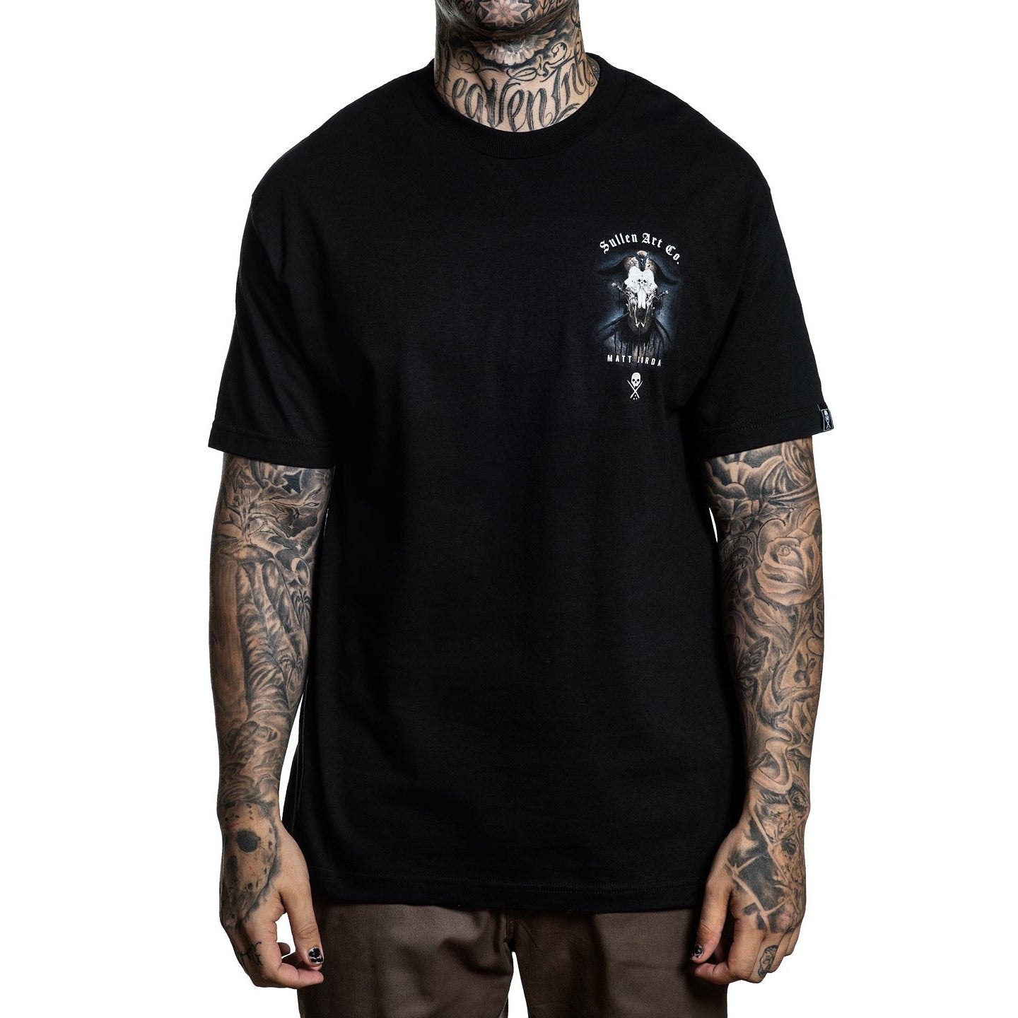 Jordan Skull Mens T-Shirt-Mens T-Shirts & Tanks-Scarlett Dawn