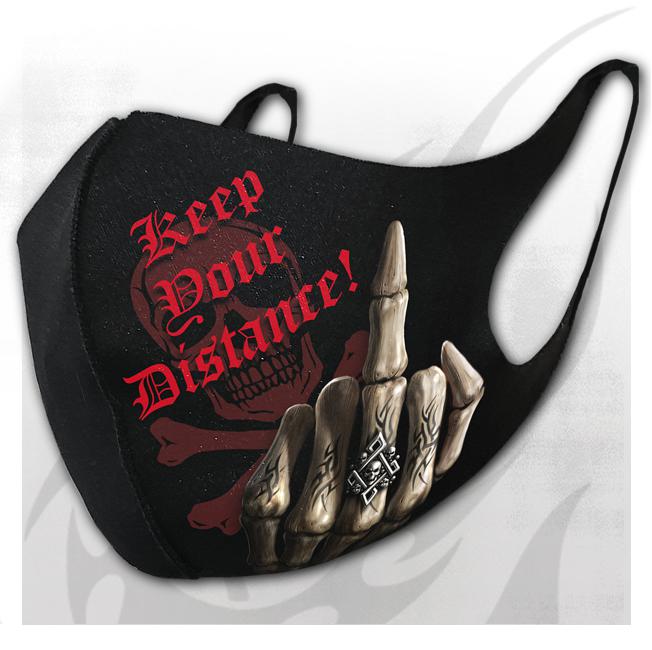 Keep Your Distance Face Mask-Face Masks & Wraps-Scarlett Dawn