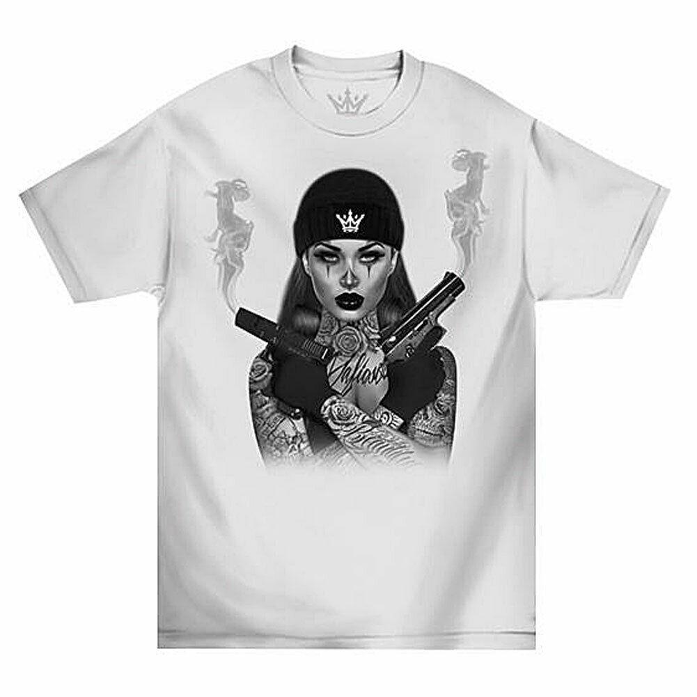Killer Clown White Mens T-Shirt-Mens T-Shirts & Tanks-Scarlett Dawn