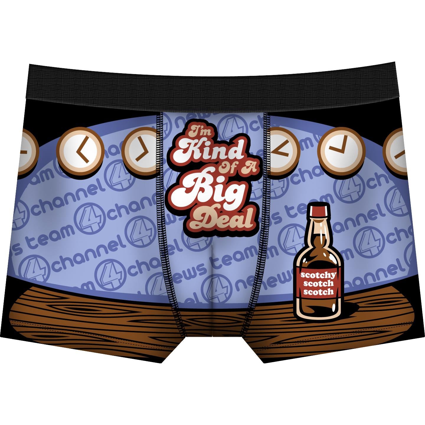 Kind Of A Big Deal Mens Trunks-Mens Underwear-Scarlett Dawn