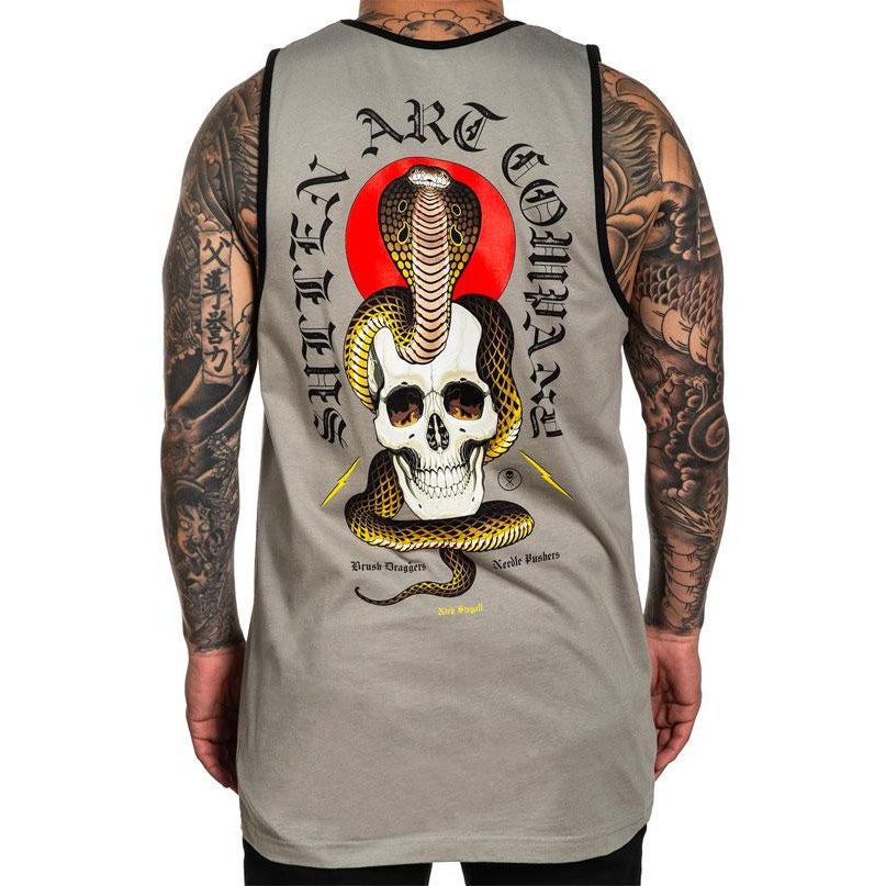 King Cobra Premium Fit Mens Tank-Mens T-Shirts & Tanks-Scarlett Dawn