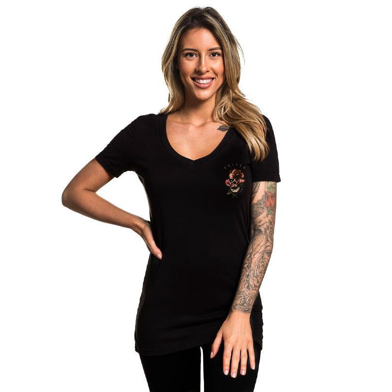 Kirill V-Neck Womens Top-Womens Tops-Scarlett Dawn