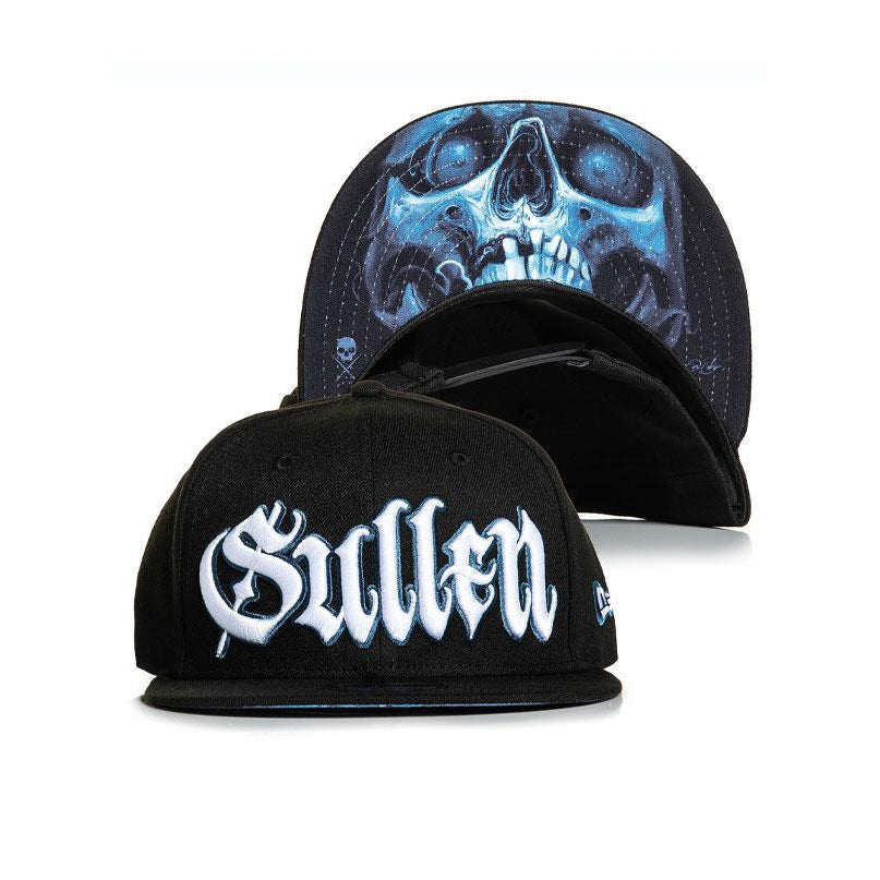 Kobasic Skull New Era Snapback Cap-Mens Beanies, Hats & Snapback Caps-Scarlett Dawn