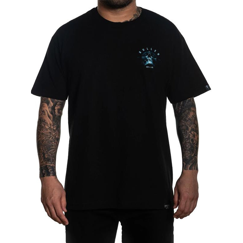 Kobasic Skull Standard Fit Mens T-Shirt-Mens T-Shirts & Tanks-Scarlett Dawn